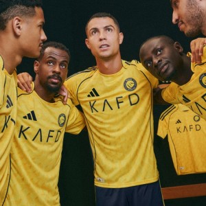 天天盈球官网-利雅得胜利发布新赛季主场球衣：C罗、菲利克斯、马内出镜